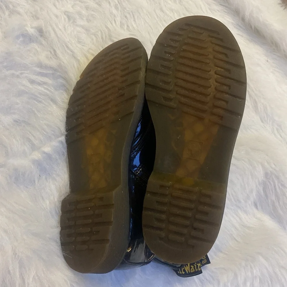 Doc Martens 1460 Black patent Boots - Picture 5 of 5